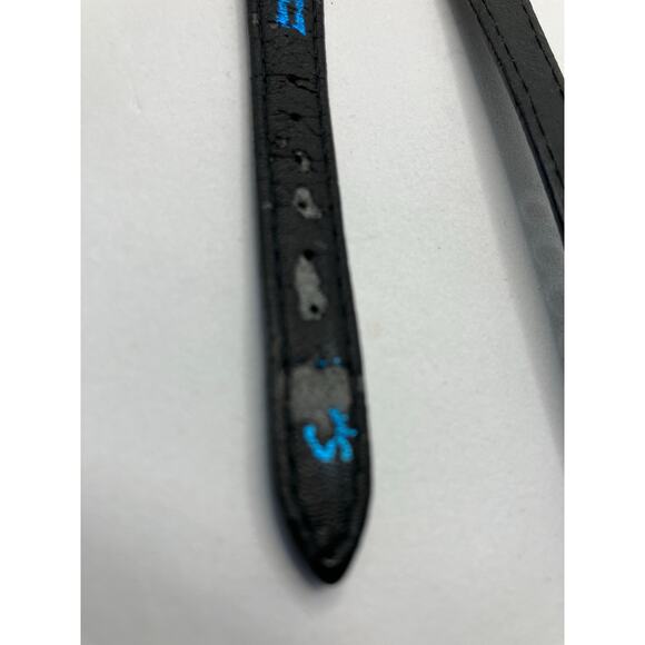 Women's Watch Lot of (2) Gold Tone BLACK LEATHER Gruen Diamon Analog - Picture 5 of 12